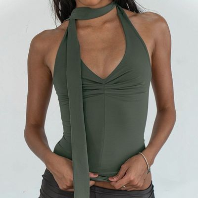 สีใหม่ในช่วงซัมเมอร์ สาย V-neck strap สายสลม